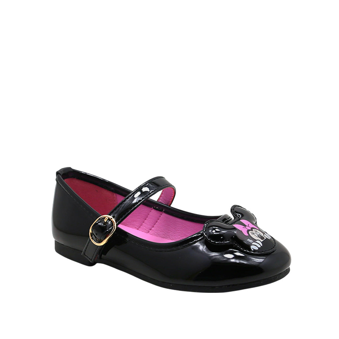 Ballerinas Minnie para niña color negro