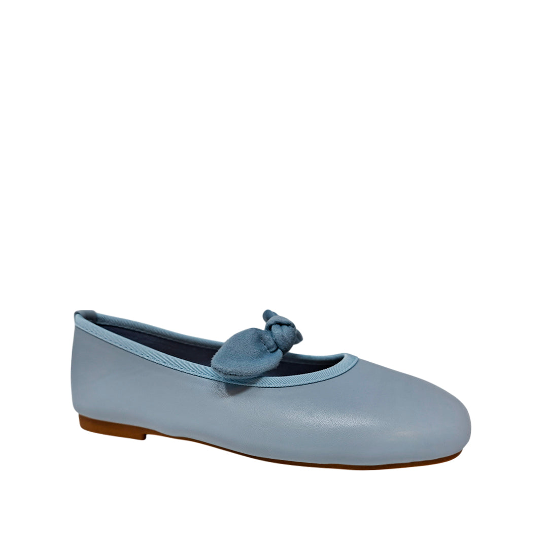 Ballerinas Sandy para niña color celeste