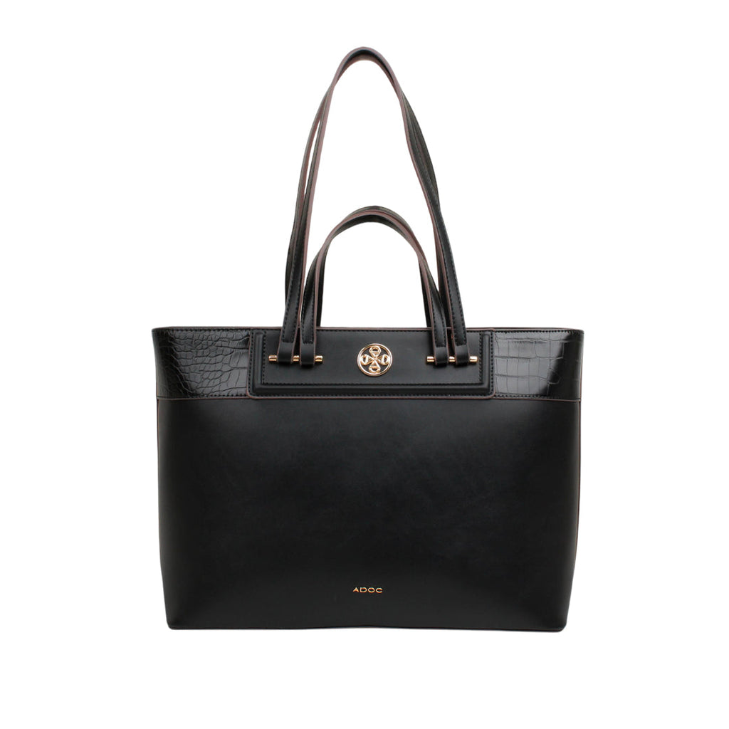 Cartera tote Indira para mujer color negro