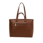 Cartera tote Indira para mujer color café
