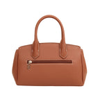 Cartera satchel Jade para mujer color tan