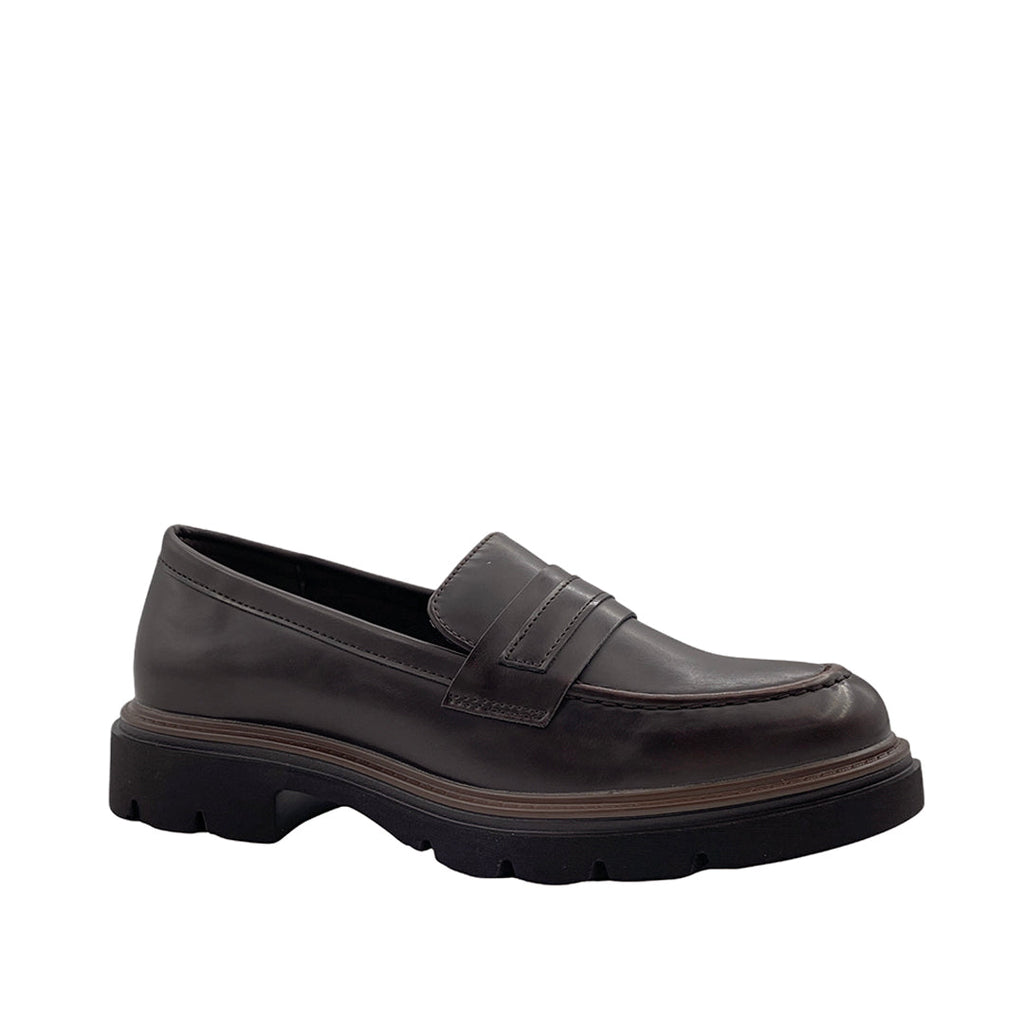 Mocasines Leticia para mujer color café
