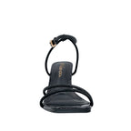 Sandalias de tacón Wilda para mujer color negro