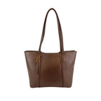 Cartera tote Yeriely para mujer color chocolate