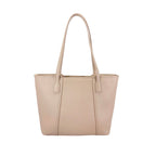 Cartera tote Yeriely para mujer color nude