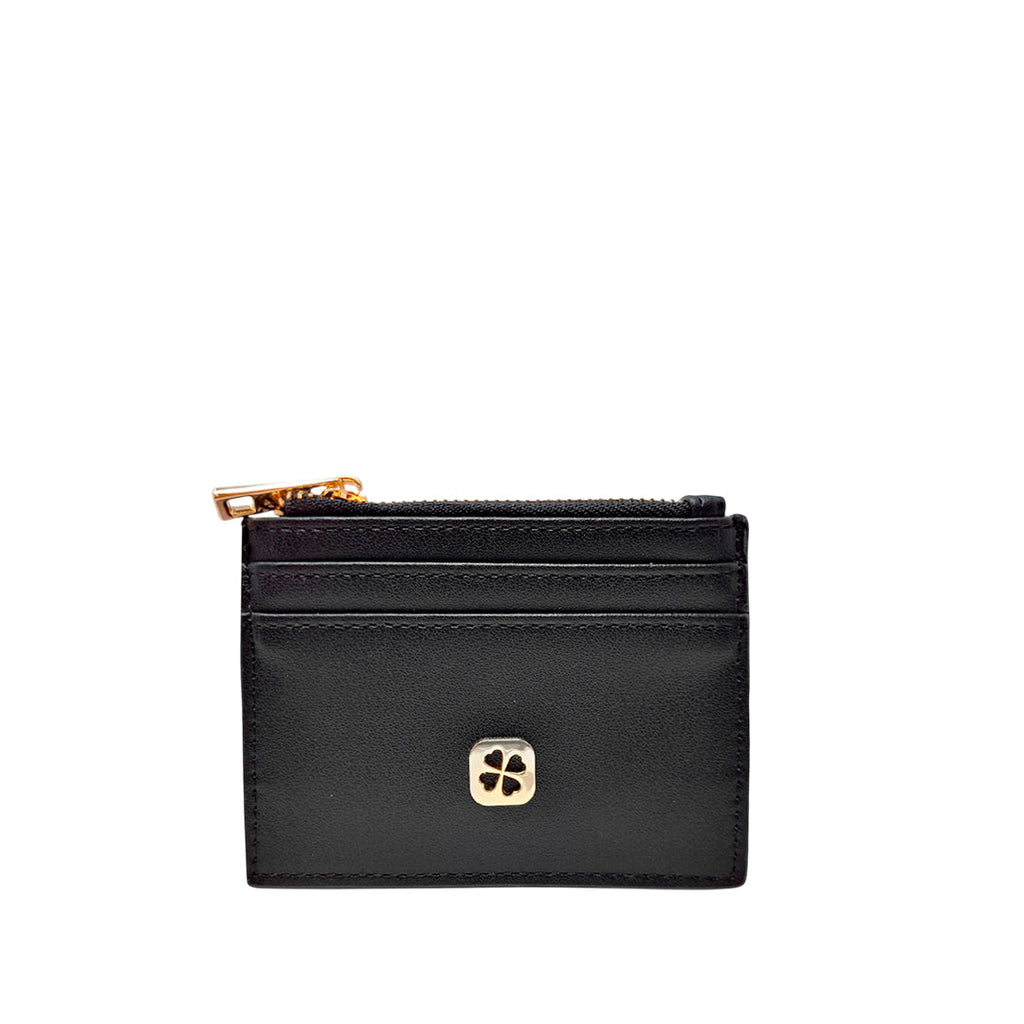 Billetera Eddie para mujer color negro