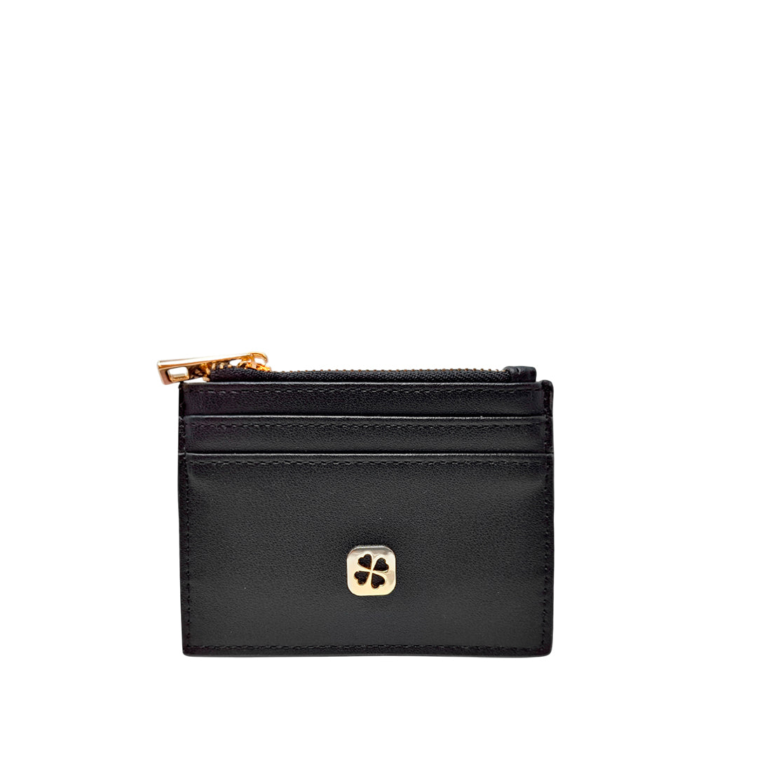 Billetera Eddie para mujer color negro