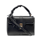 Cartera satchel Ellie para mujer color negro