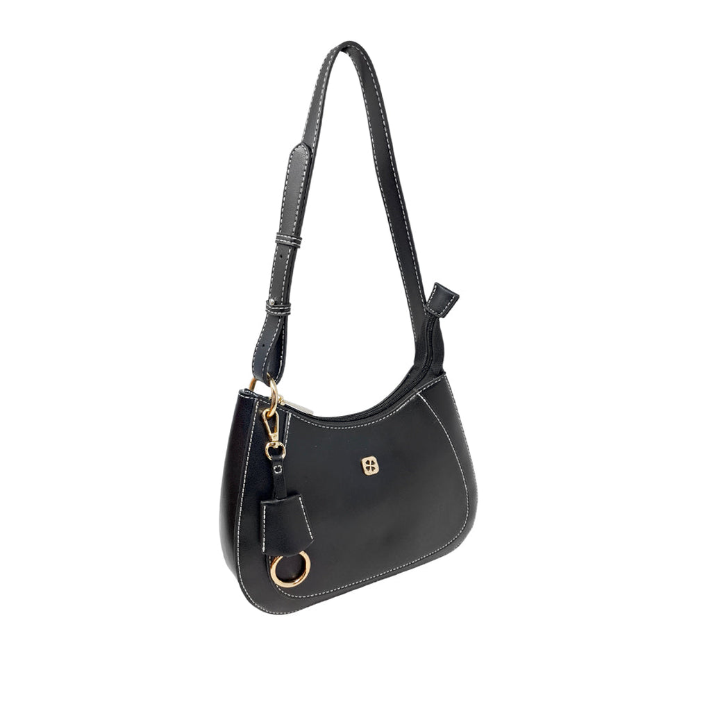 Cartera satchel Grace para mujer color negro