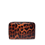 Billetera Karli para mujer color leopardo