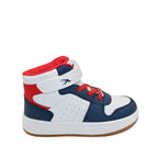 Sneakers Jordan para infante color blanco y navy