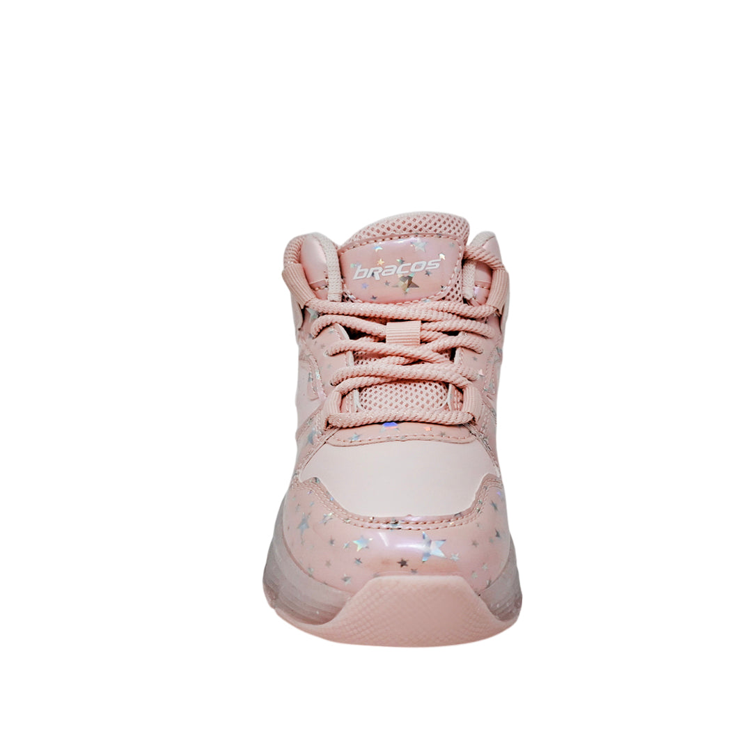 Sneakers Ronda para niña color rosado