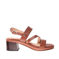 Sandalias slingback Lucrecia para mujer color tan
