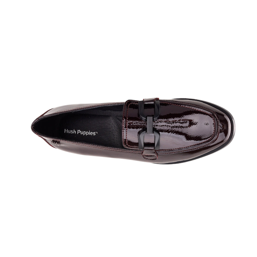 Mocasines Eleonora 4 para mujer color burgundy