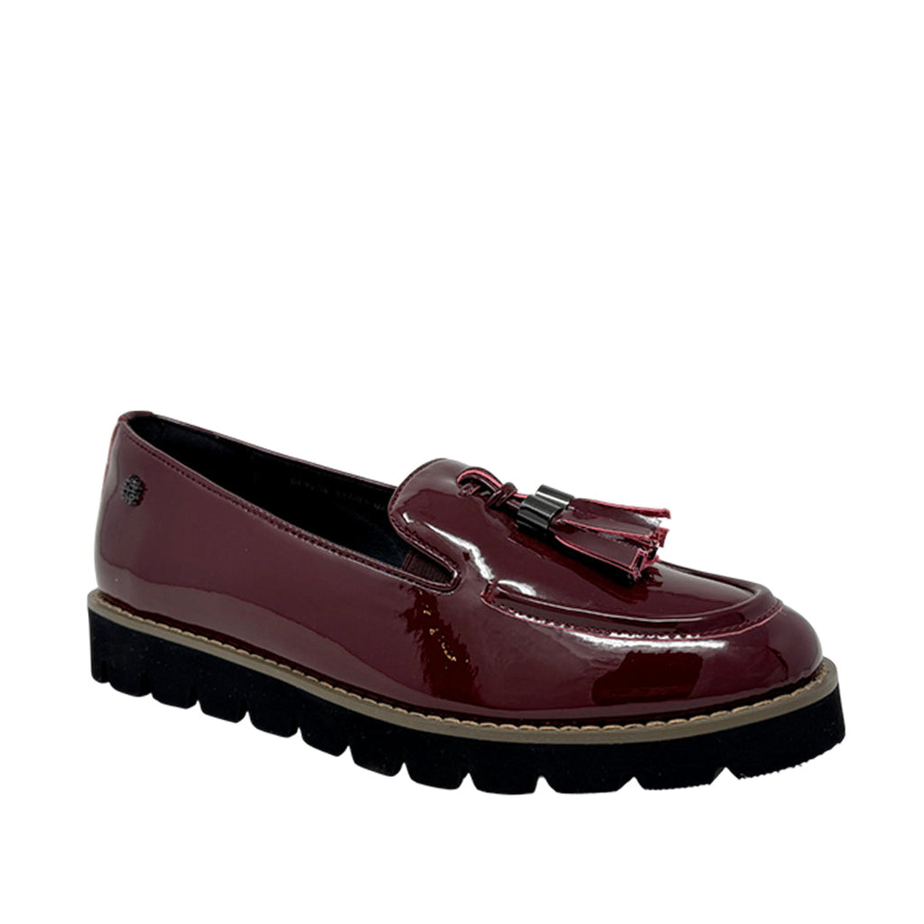 Mocasines Jazlyn 2 para mujer color burgundy
