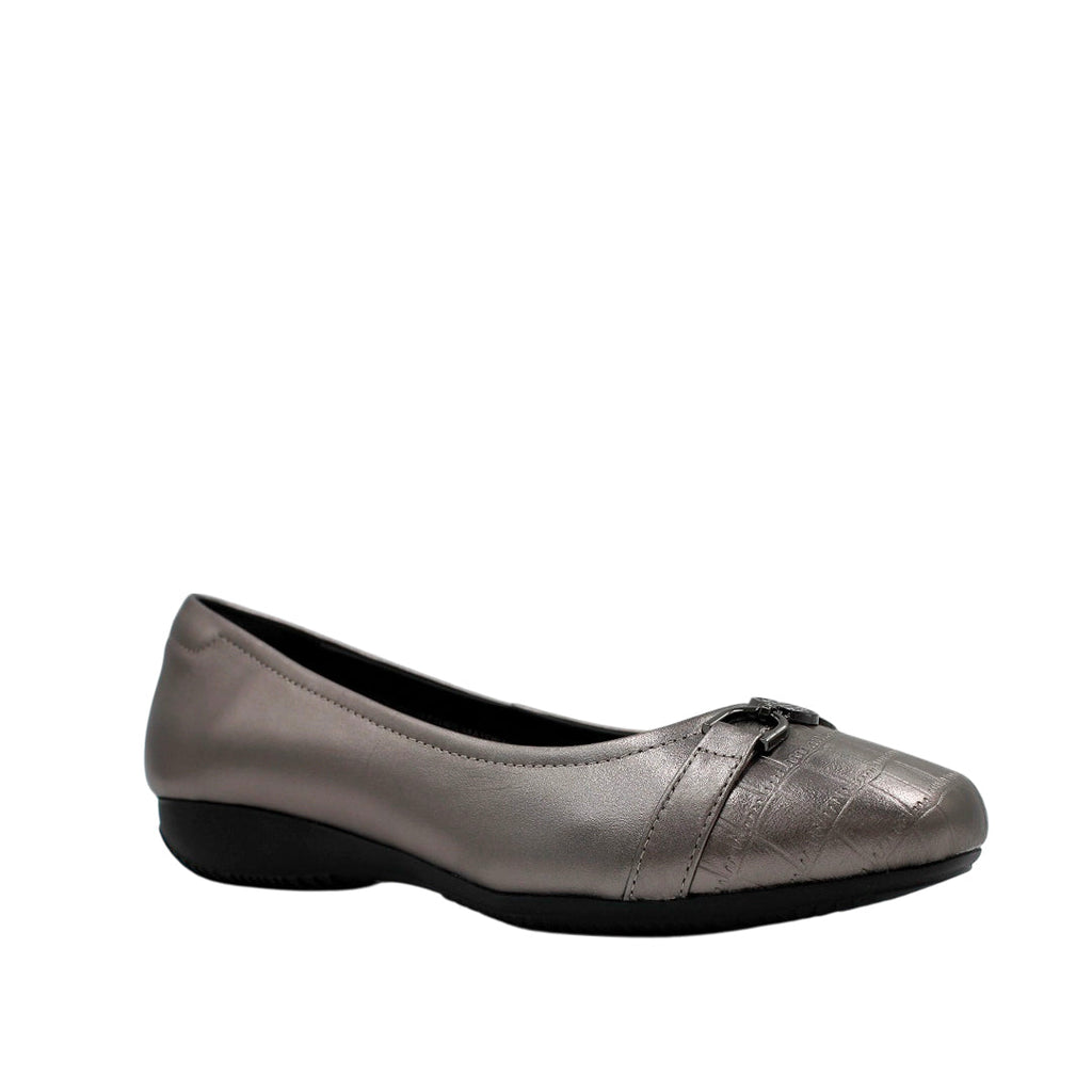 Ballerinas Brunna 3 para mujer color plateado