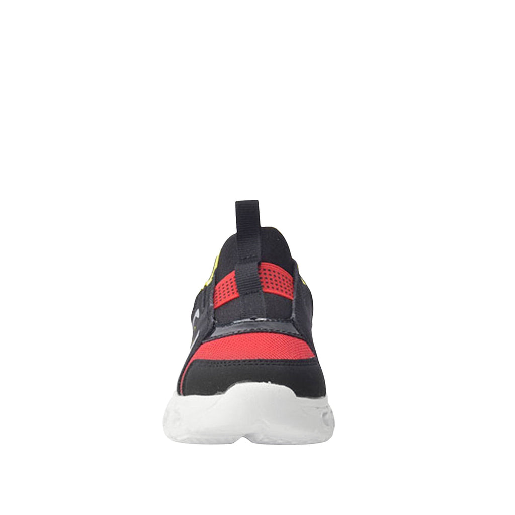 Tennis Andres para infante color negro y rojo