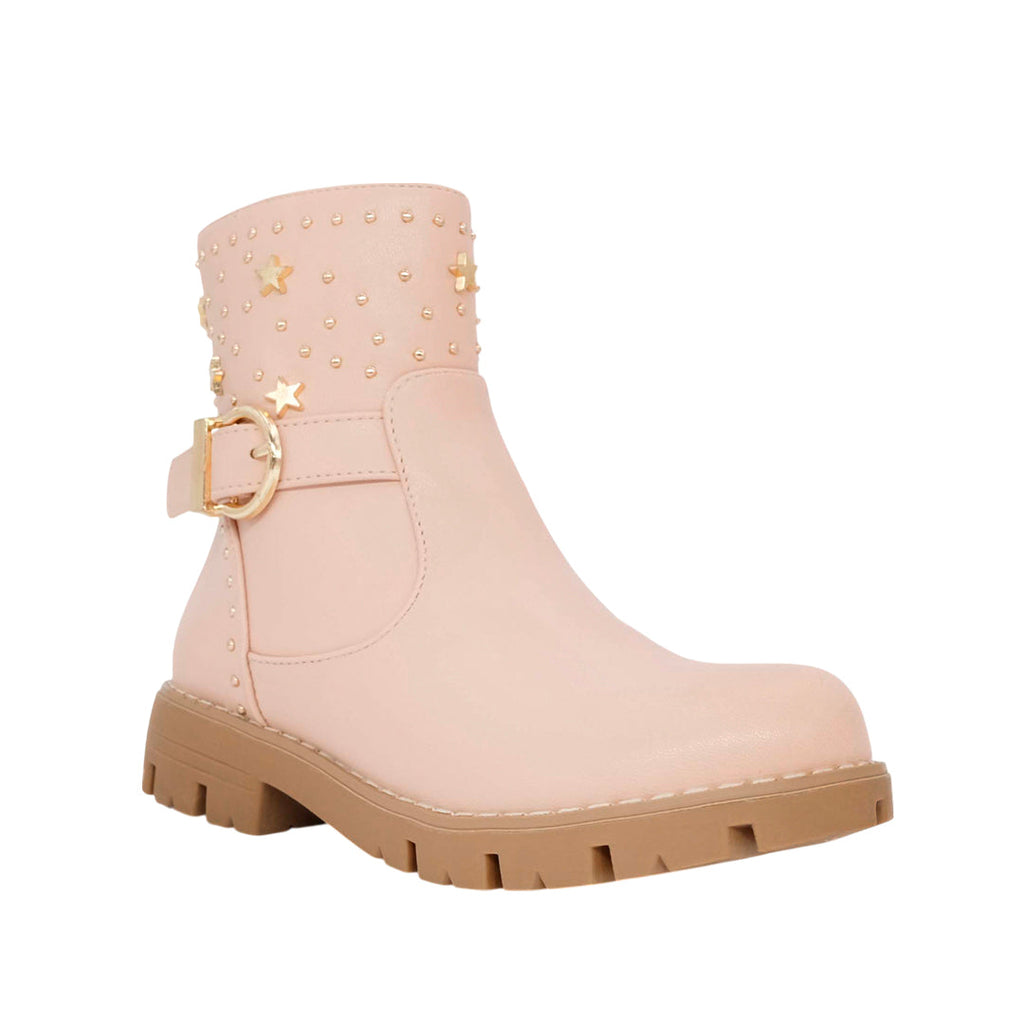 Botas Amelia para niña color blush