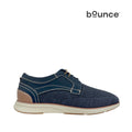 Derby shoes Wallace para hombre color navy