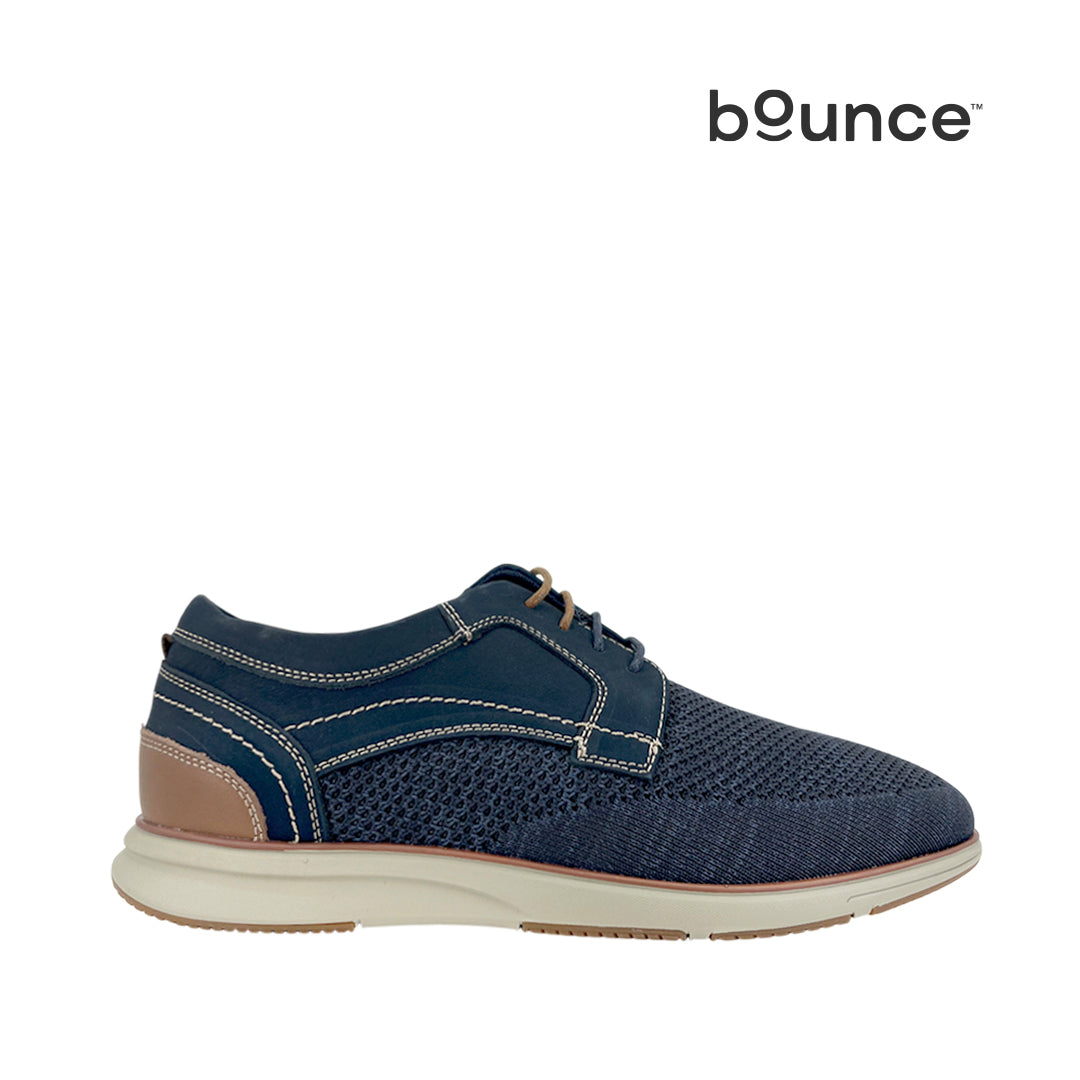 Derby shoes Wallace para hombre color navy