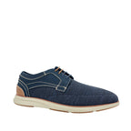 Derby shoes Wallace para hombre color navy