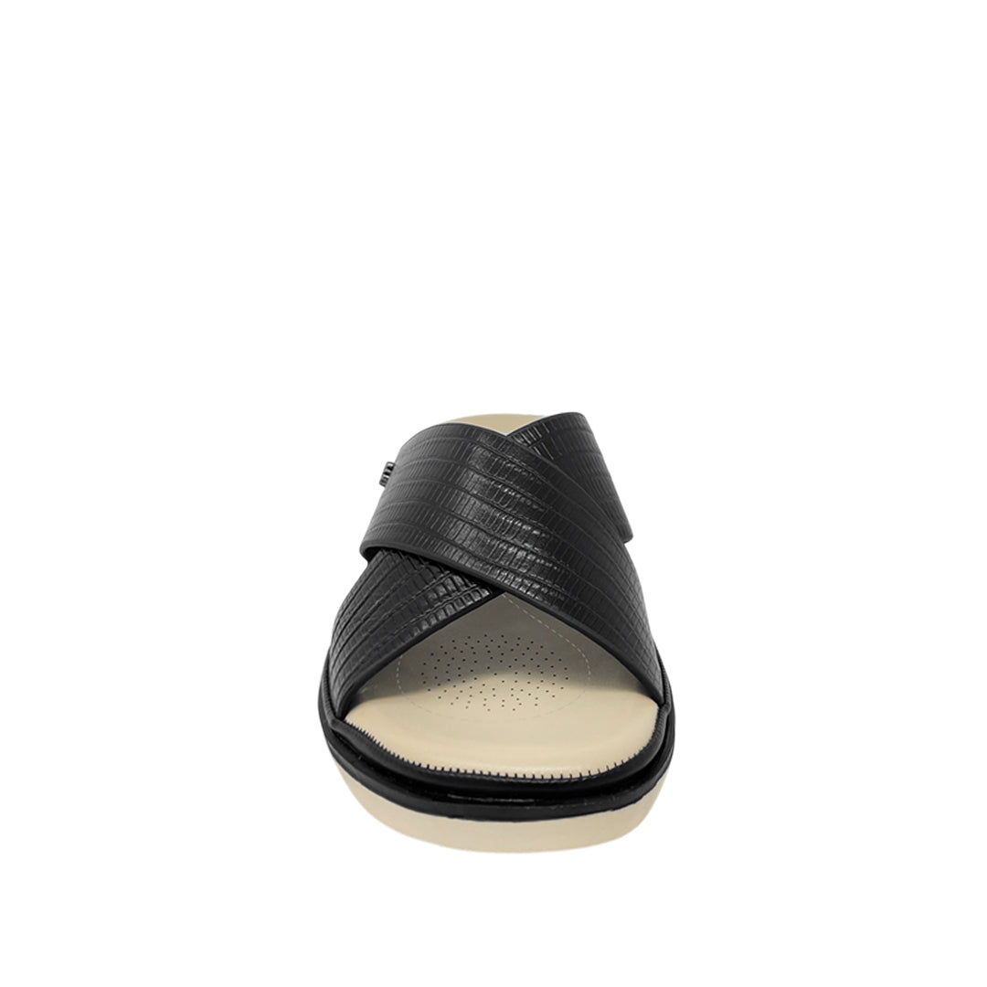Sandalias flats Shasta para mujer color negro