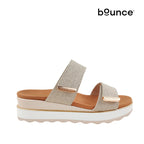 Sandalias de plataforma Gillian 2 para mujer color blanco