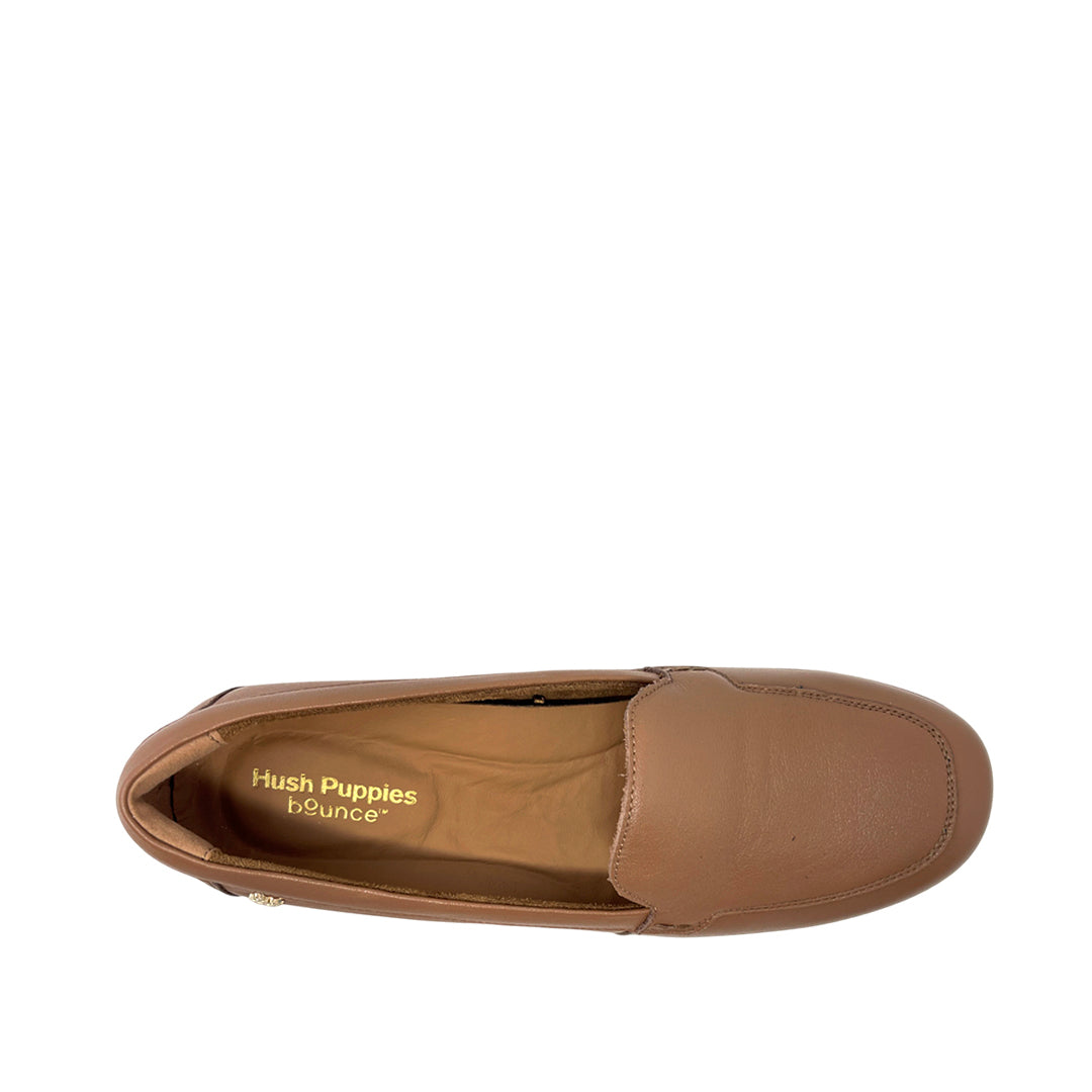 Mocasines de cuña Maritzza para mujer color tan