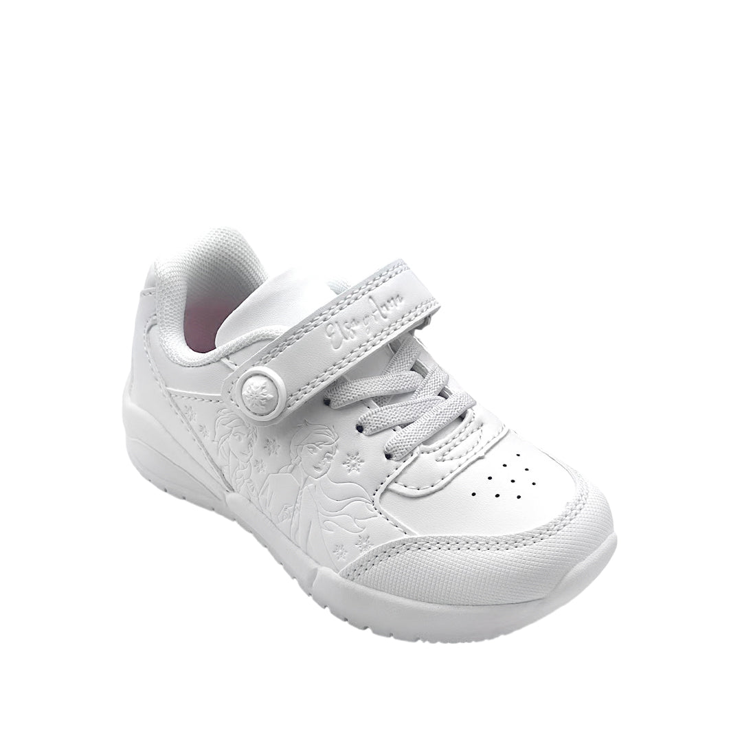 Tennis Frozen para niña color blanco