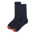 Calcetines Aop Crew unisex color navy