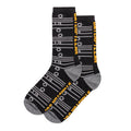 Calcetines Aop Crew unisex color negro