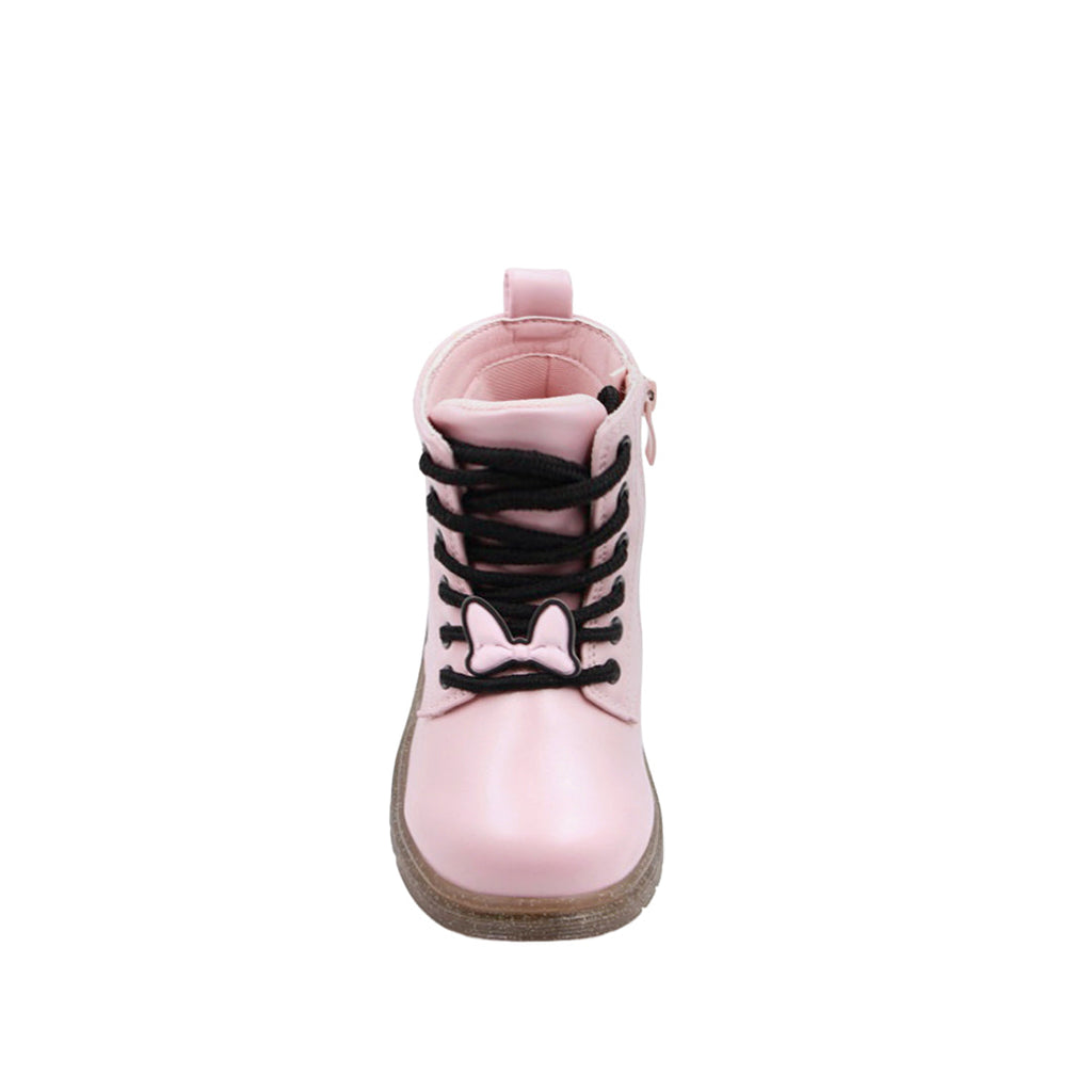 Botas Minnie para niña color rosa