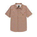 Camisa Western para hombre color bronce