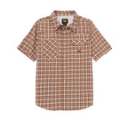 Camisa Western para hombre color bronce