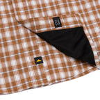 Camisa Western para hombre color bronce