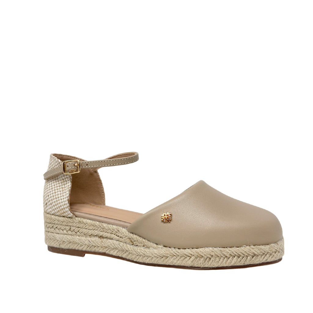 Sandalias de cuña Badia 2 para mujer color taupe