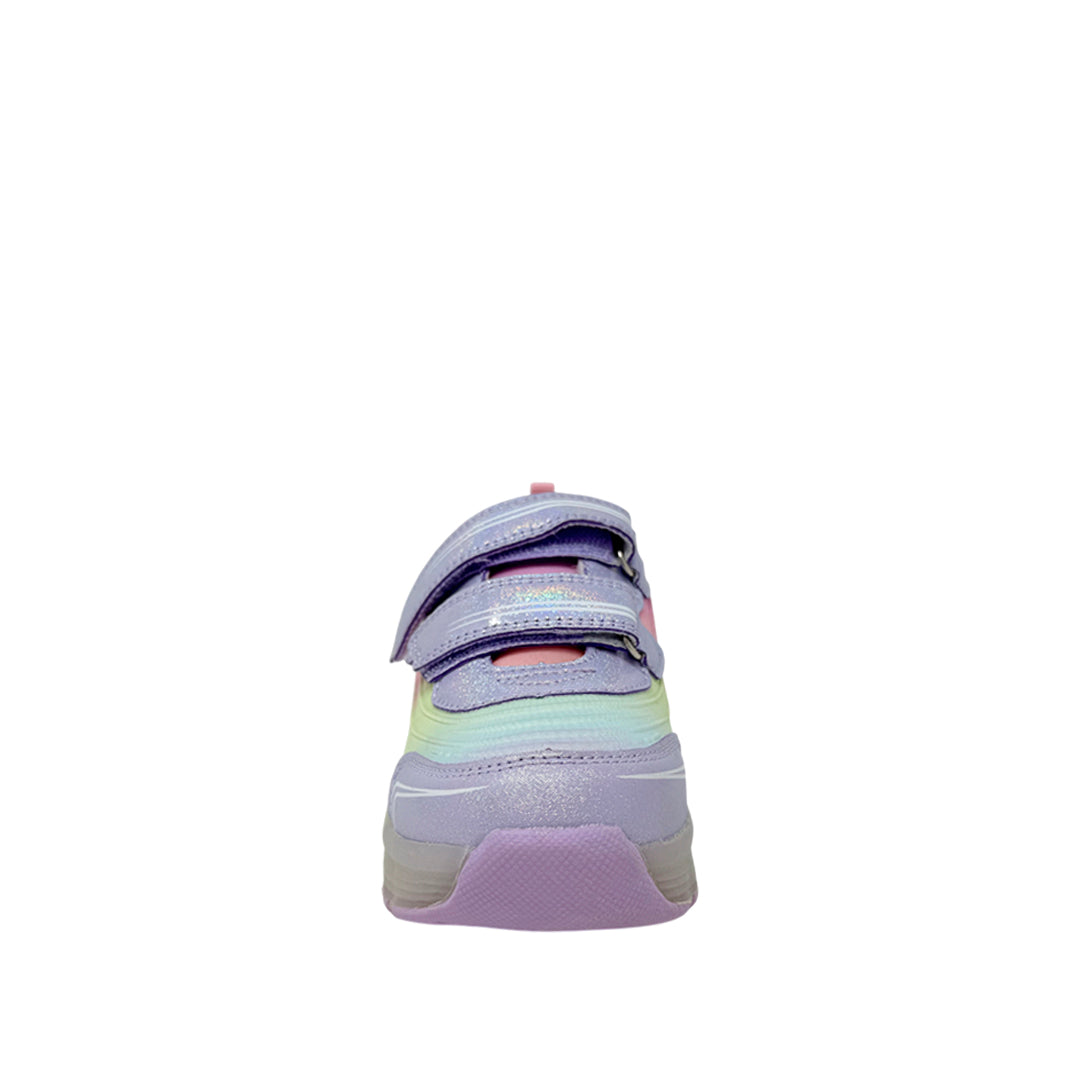 Sneakers con luces Vasilia para niña color lila