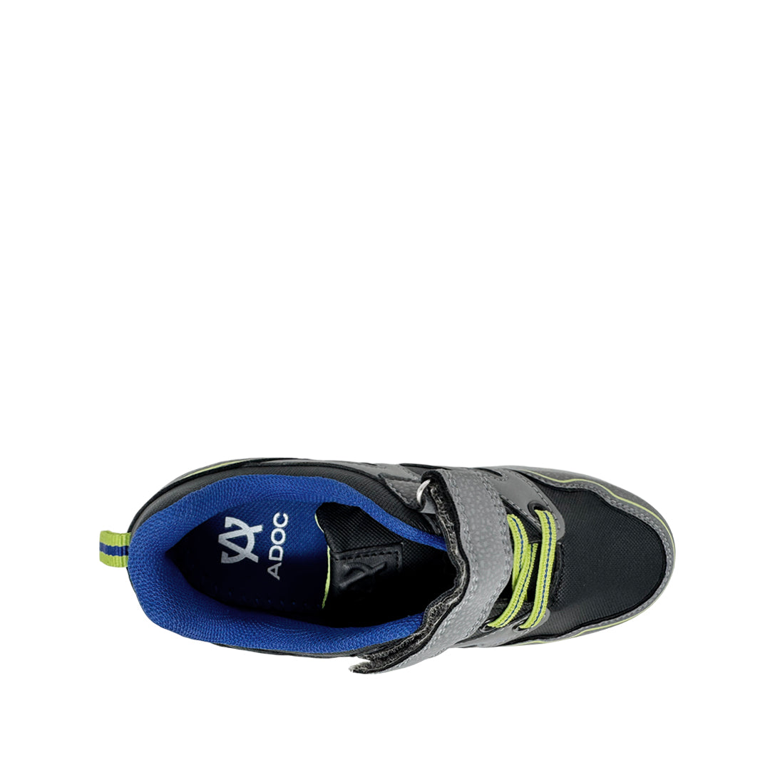 Sneakers con luces Valko para niño color negro