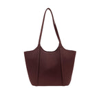 Cartera tote Yeliana para mujer color vino