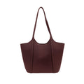 Cartera tote Yeliana para mujer color vino