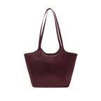 Cartera tote Yeliana para mujer color vino