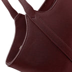 Cartera tote Yeliana para mujer color vino