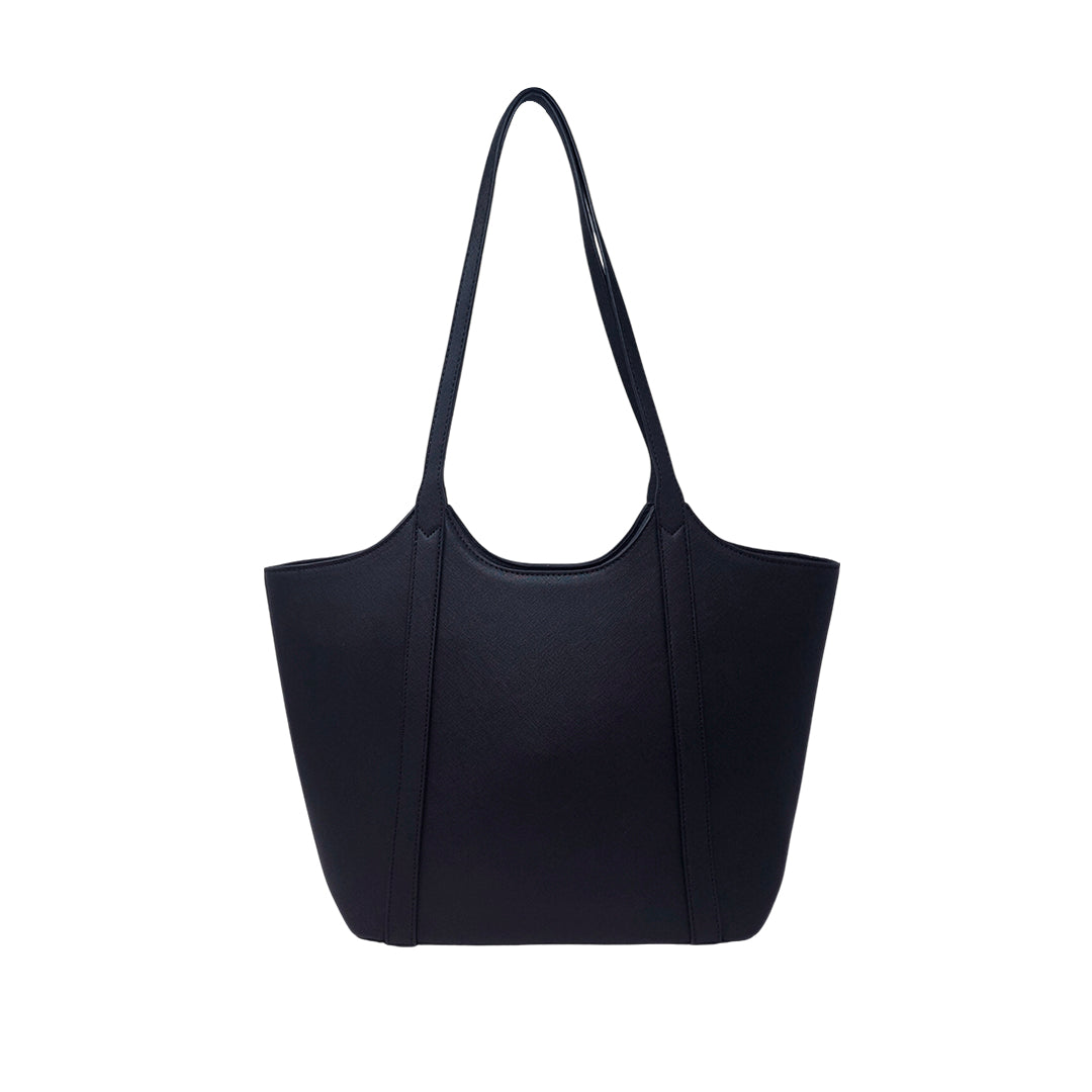 Cartera tote Yeliana para mujer color navy