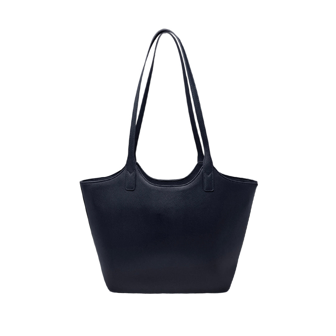 Cartera tote Yeliana para mujer color navy