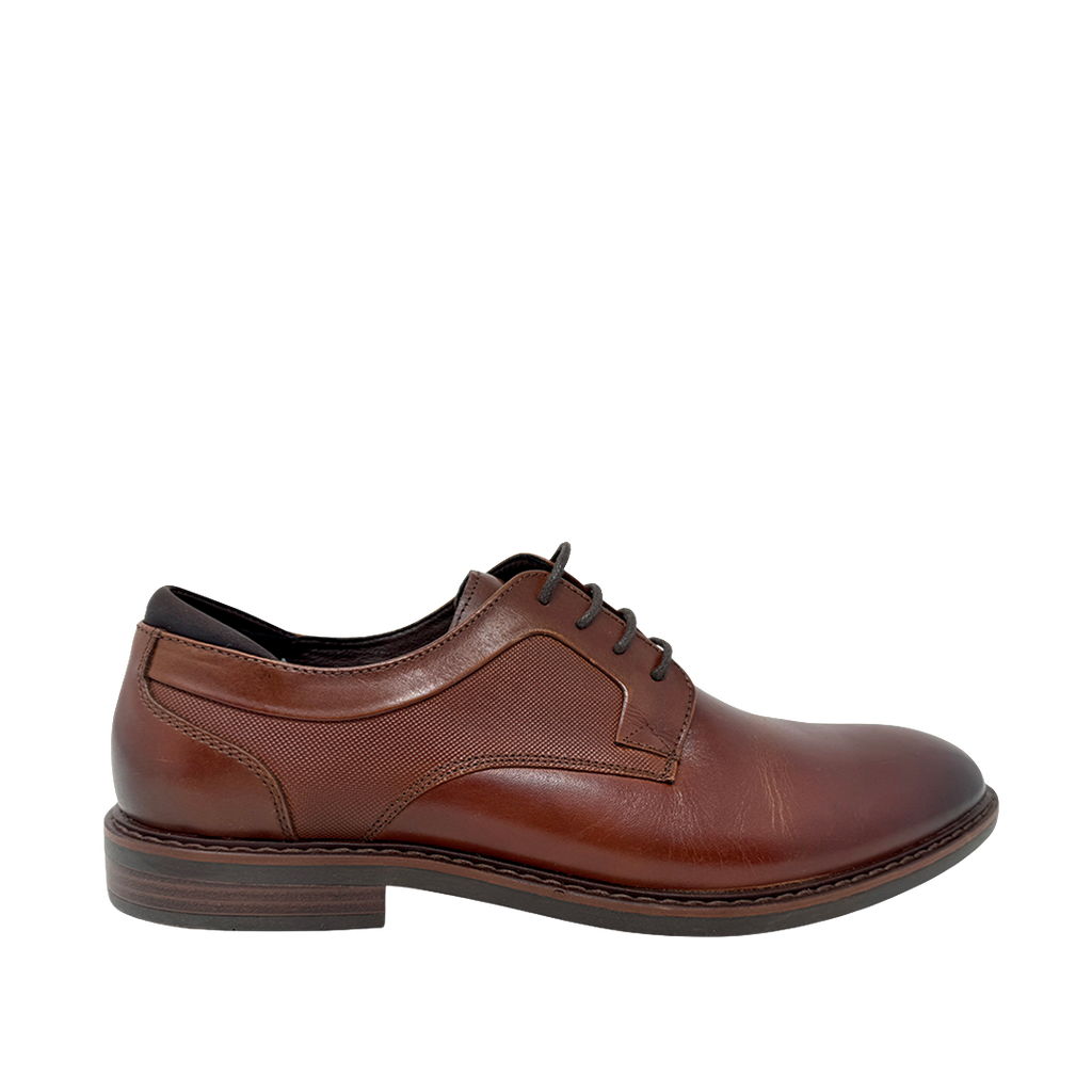 Derby shoes Salem para hombre color tan