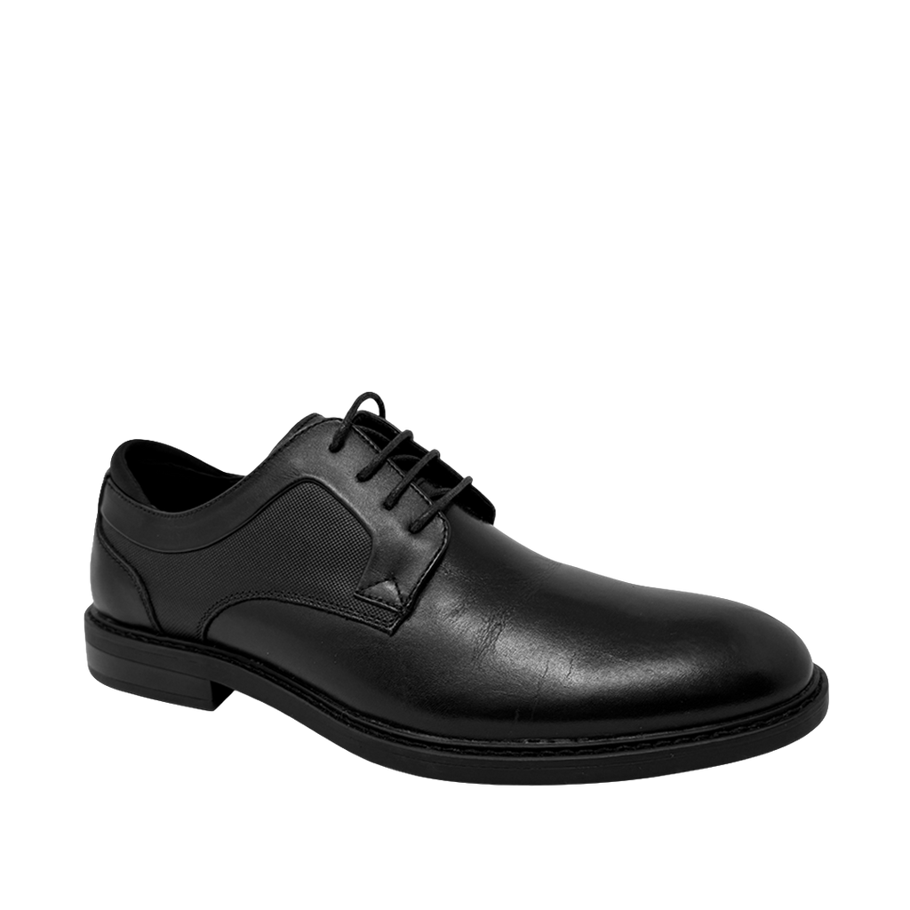 Derby shoes Salem para hombre color negro