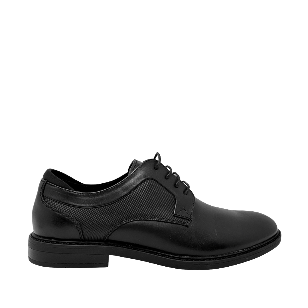 Derby shoes Salem para hombre color negro