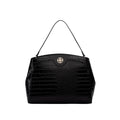 Cartera satchel Selva para mujer color negro