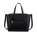 Cartera satchel Velia para mujer color negro