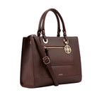 Cartera tote Zina para mujer color café